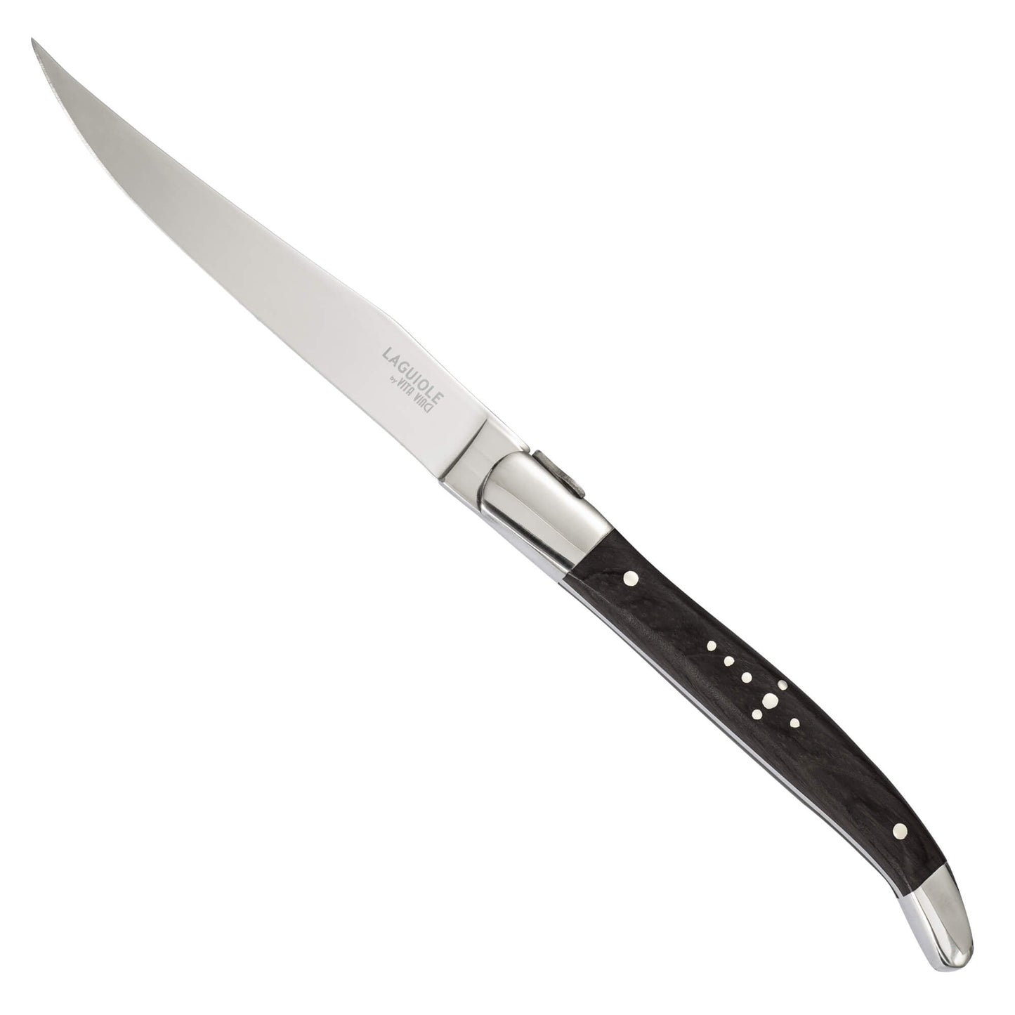 Steakkniv - Laguiole Vita Vinci - Prestigio - Ebenholts.