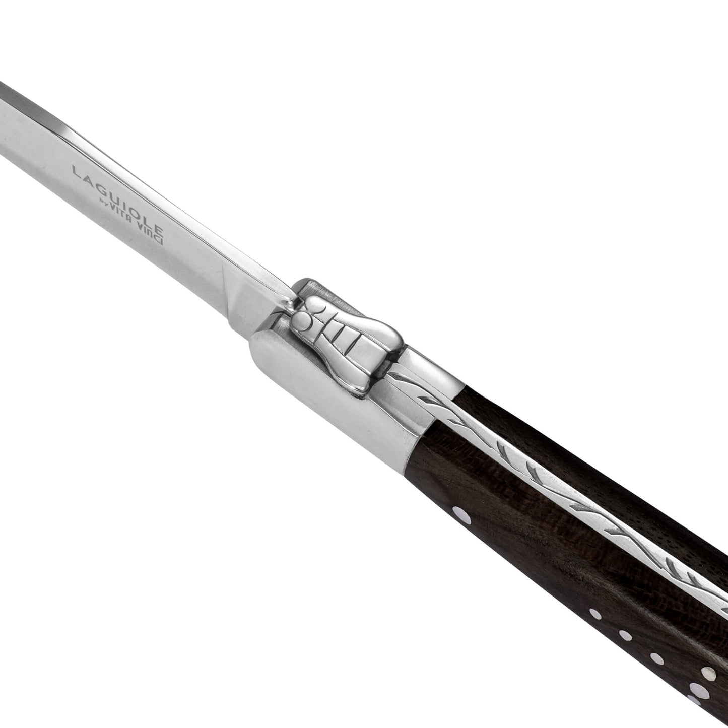 Steakkniv - Laguiole Vita Vinci - Prestigio - Ebenholts.