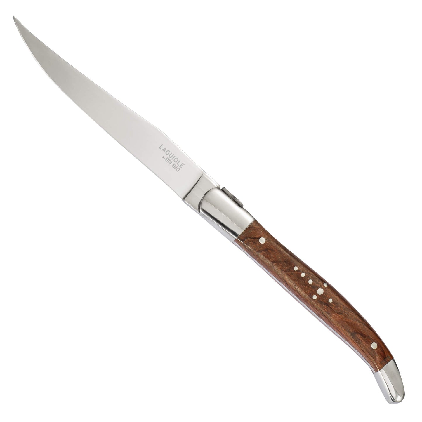 Steakkniv - Laguiole Vita Vinci - Prestigio - Rosenträ.