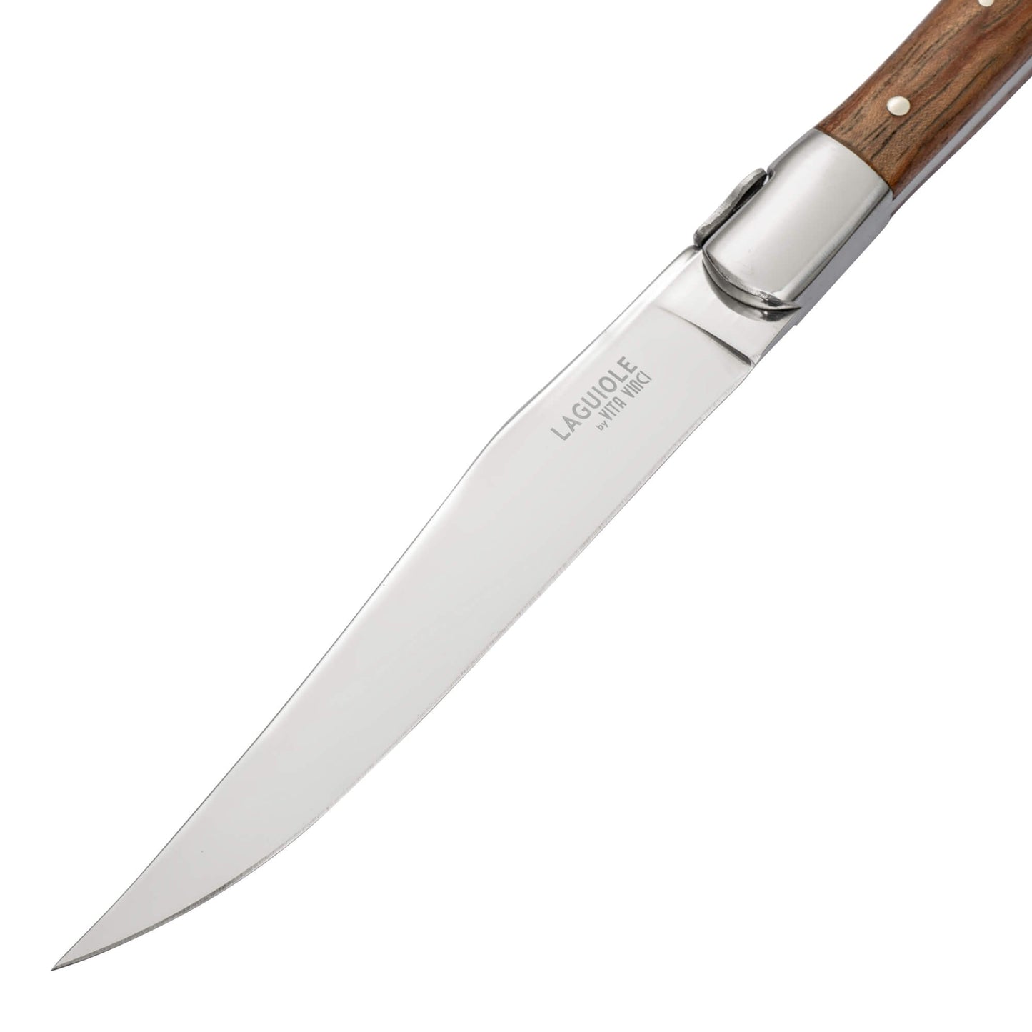 Steakkniv - Laguiole Vita Vinci - Prestigio - Rosenträ.