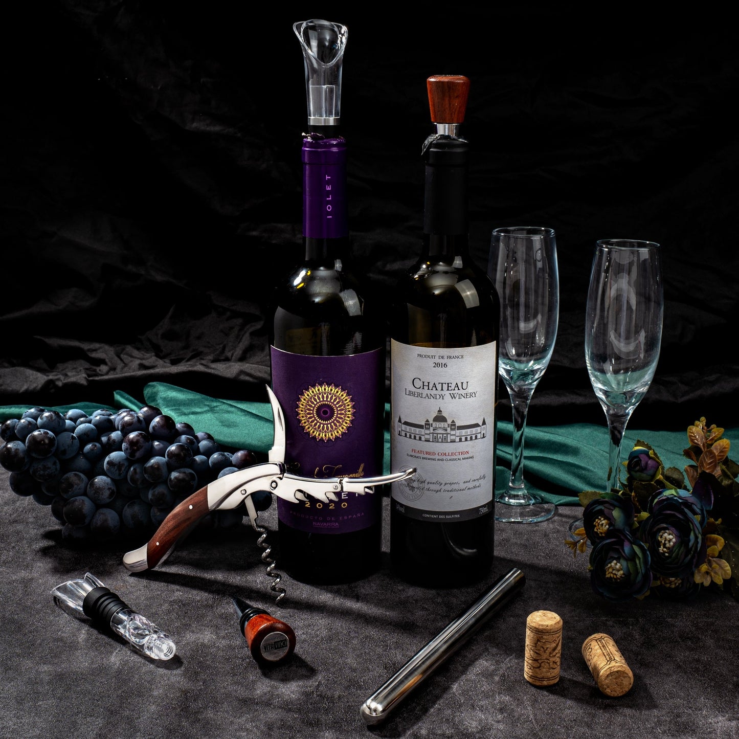 Vinset - Laguiole Vita Vinci - Rosenträ