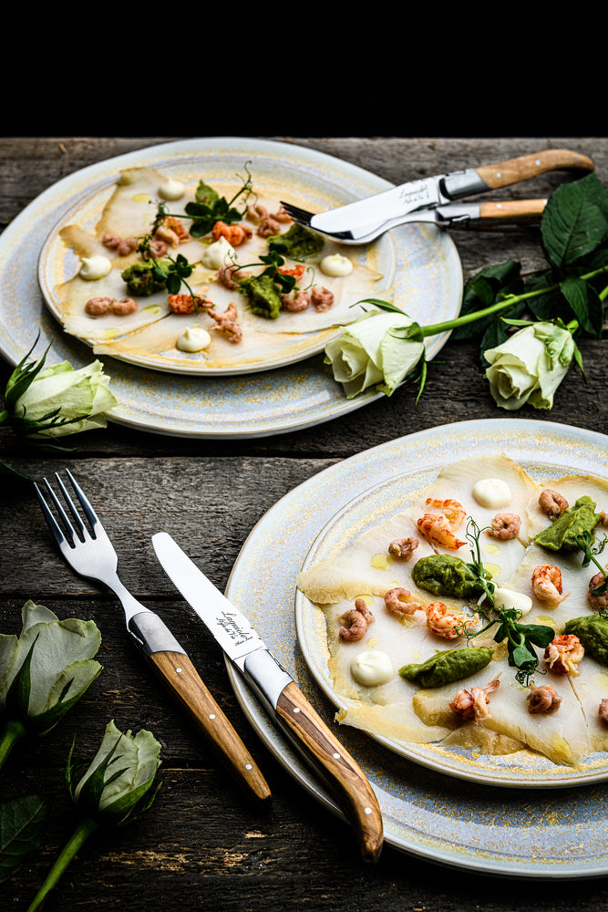 Bestickset - Deluxe - 16 stycken - Blandat trä