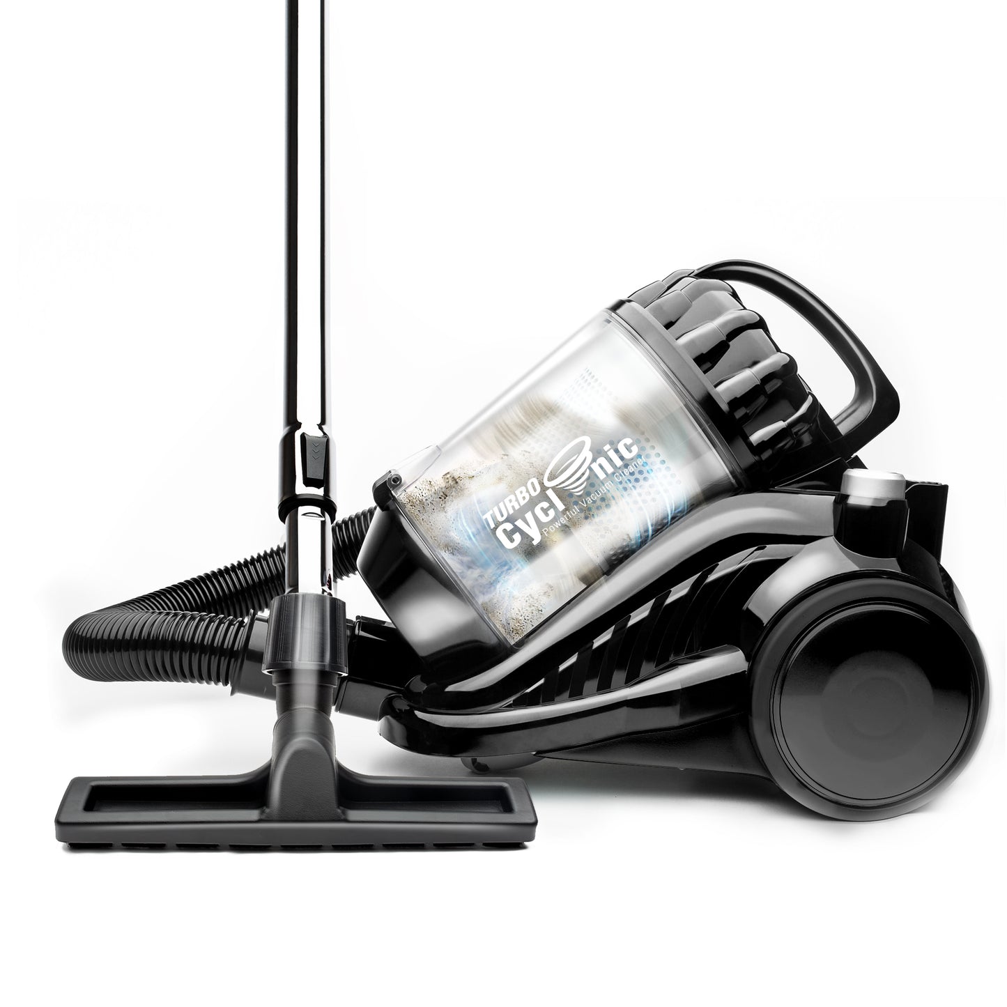 TurboTronic CV05 Påsefri dammsugare - Svart