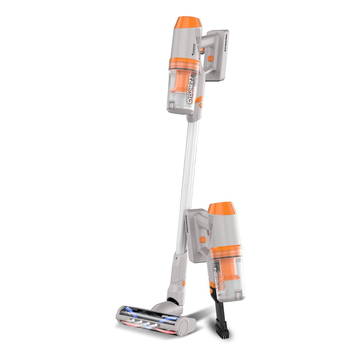 TurboTronic C27Påsefri handdammsugare - Orange