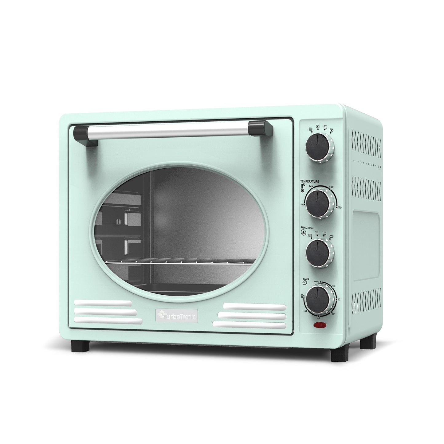 TurboTronic EV35R Retro Elektrisk ugn - 35 litres - Turkos