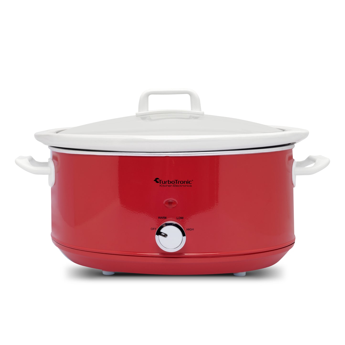 TurboTronic SC6P Långsamkokare - 6.5 litres - Röd
