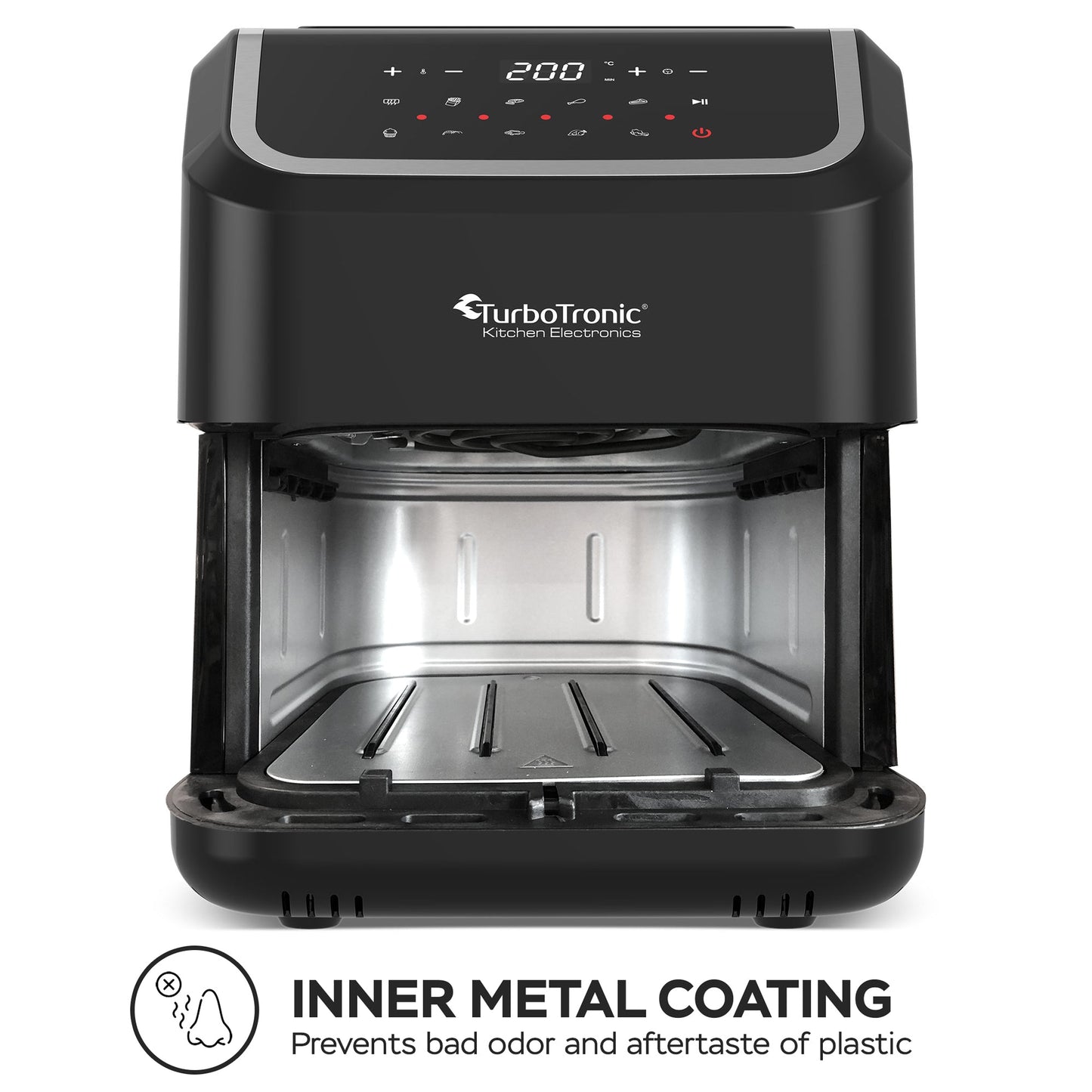 Airfryer - Turbotronic - AF12 - Svart