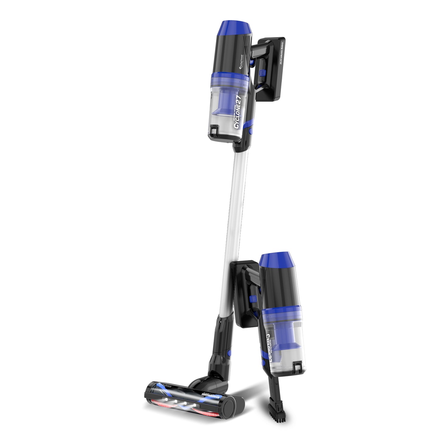 TurboTronic C27 Påsefri handdammsugare - Svart
