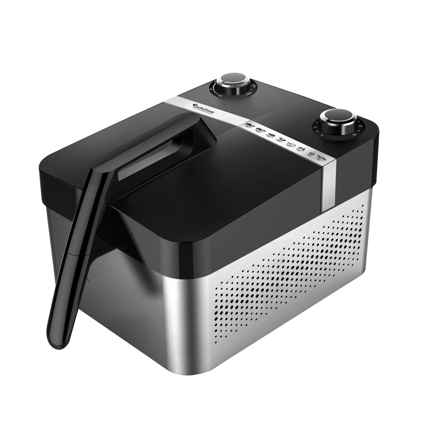 TurboTronic AF1 Rapid Airfryer - varm luft fritös - 3.2 Liter - Rostfritt stål