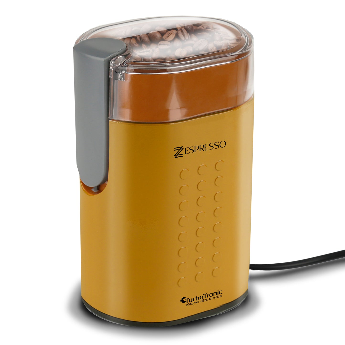 TurboTronic CG5 Elektrisk kaffekvarn - Gul