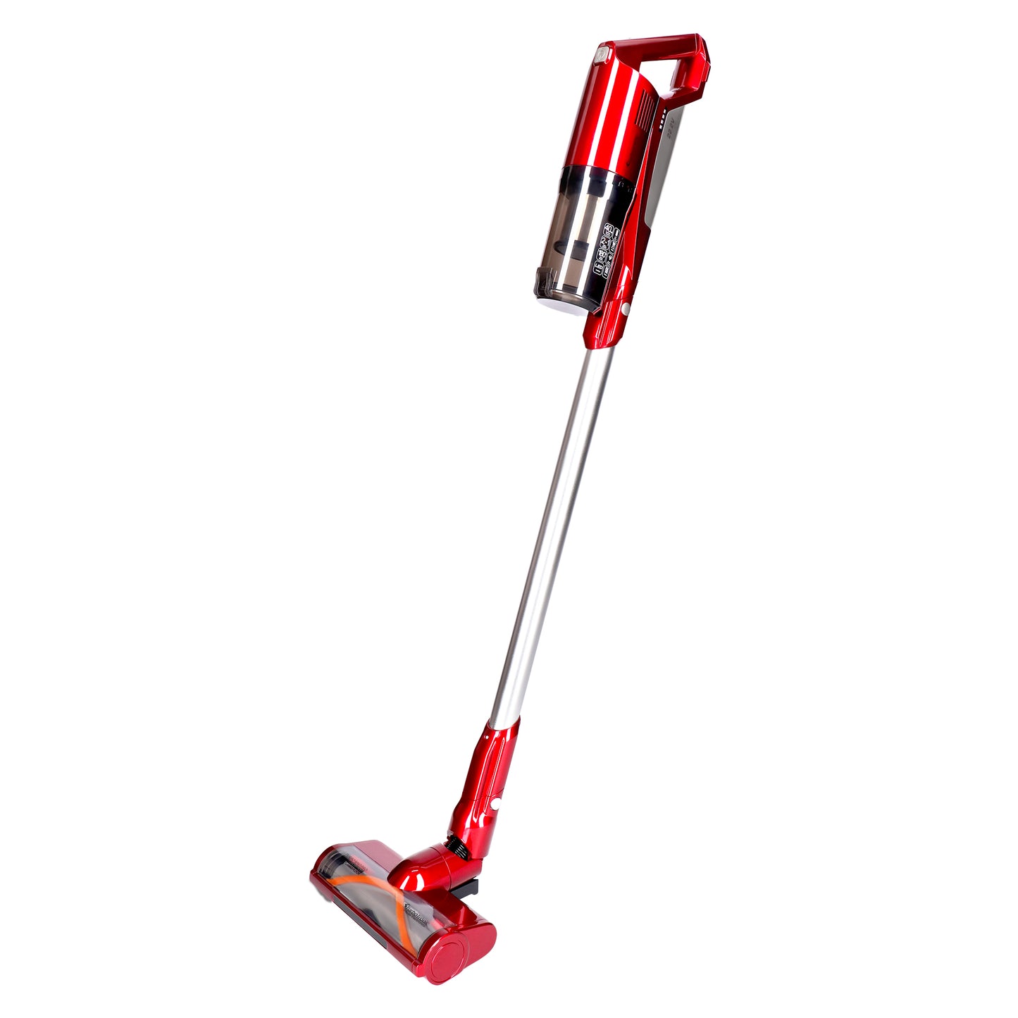 TurboTronic C26 Trådlös stickdammsugare med handdammsugare - Röd