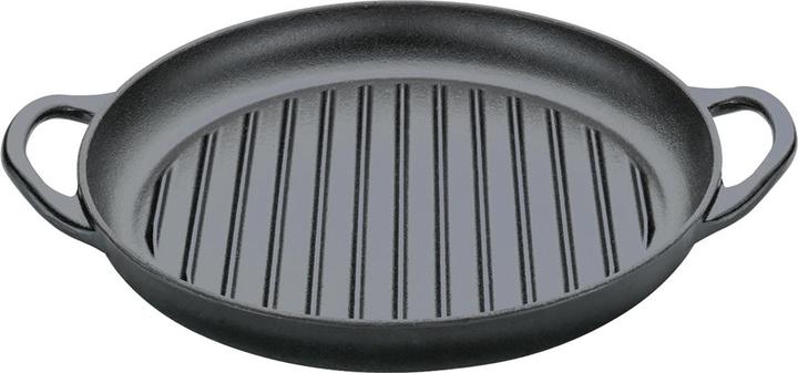 Grillpande rund sort 30cm PROVENCE