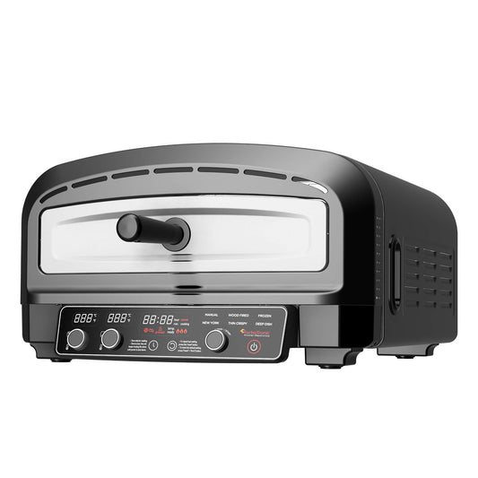 Pizza ovn - Turbotronic - PO14 - Svart