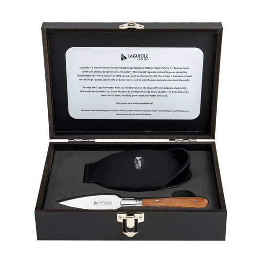 Ostronset – Laguiole Vita Vinci – Rosenträ