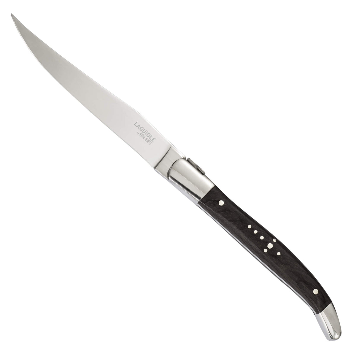Steakkniv - Laguiole Vita Vinci - Prestigio - Ebenholts.