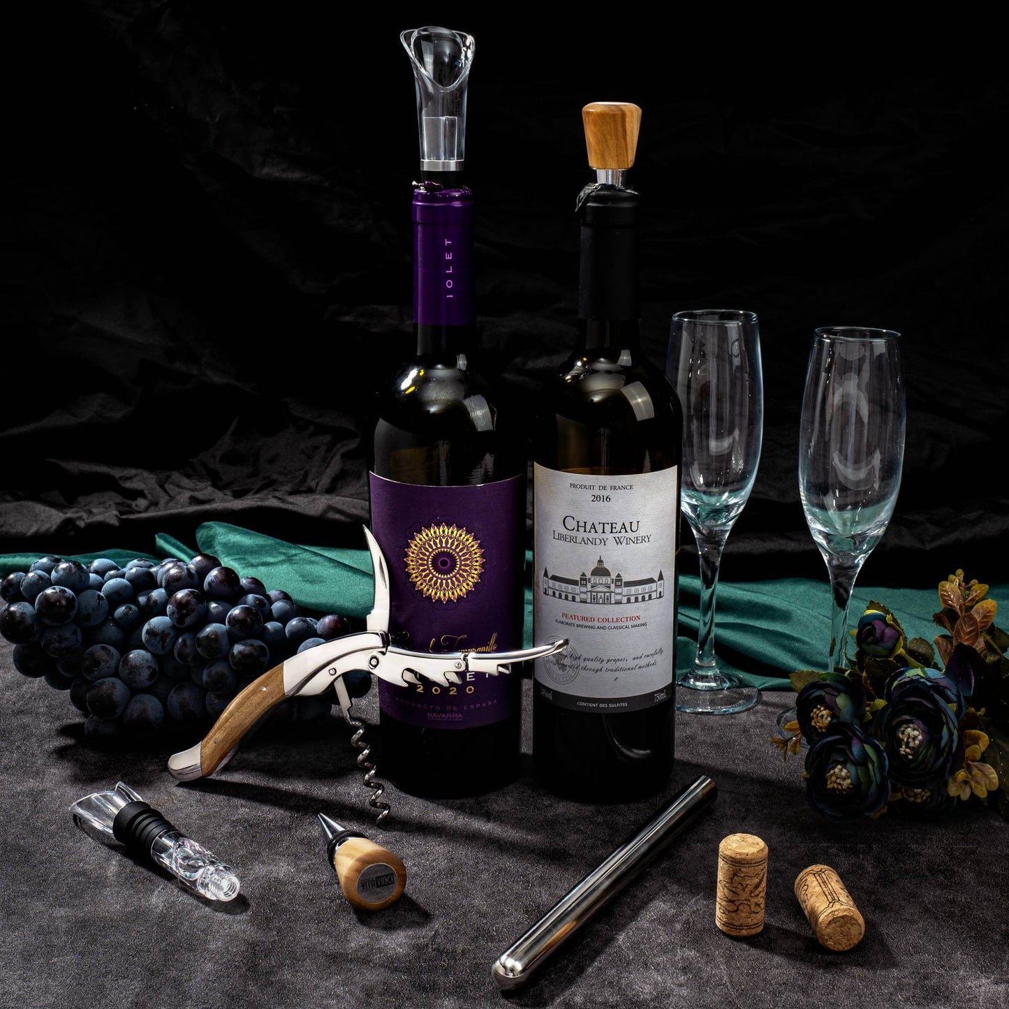 Vinset - Laguiole Vita Vinci -Olivträ