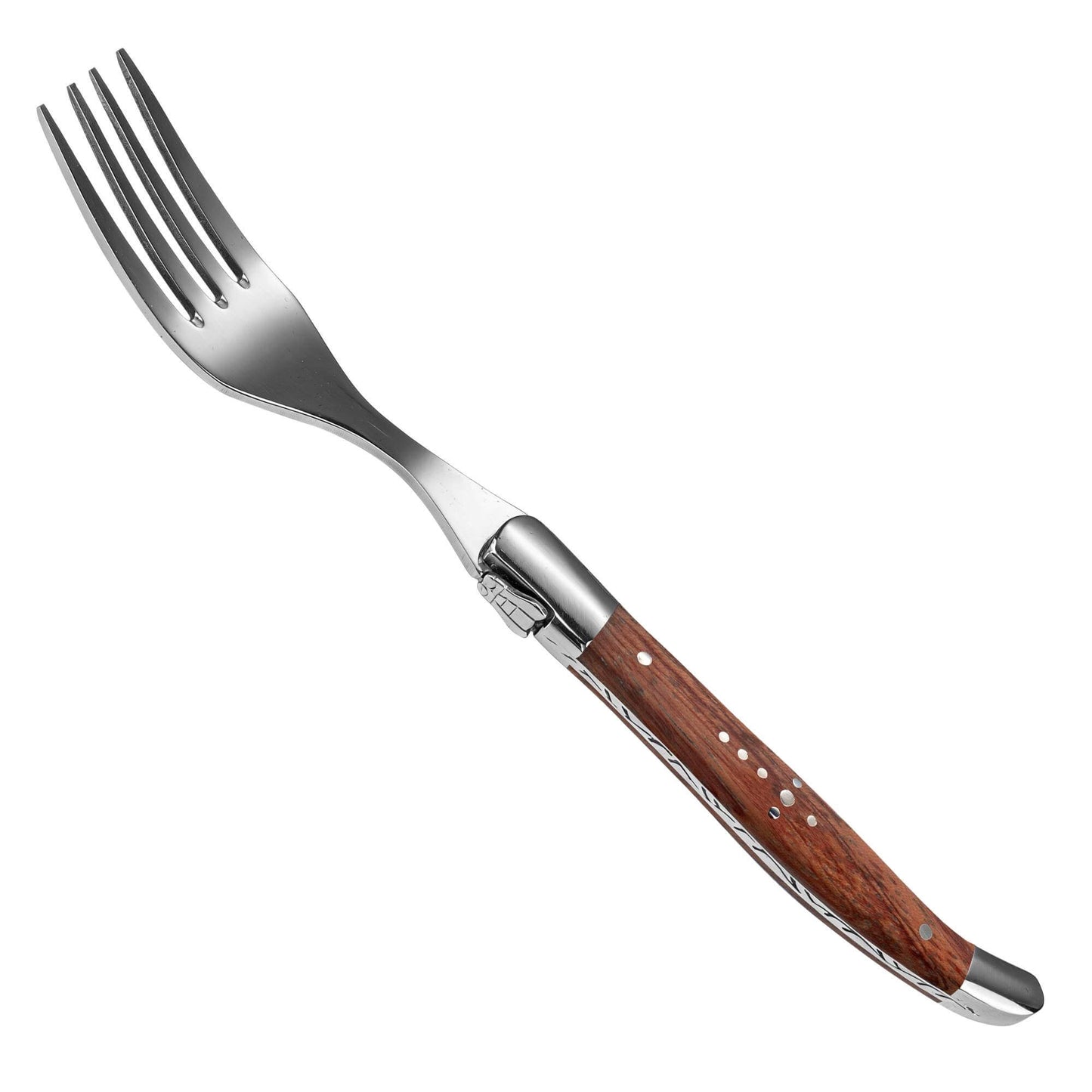 Stekgafflar - Laguiole Vita Vinci - Prestigio - Rosenträ