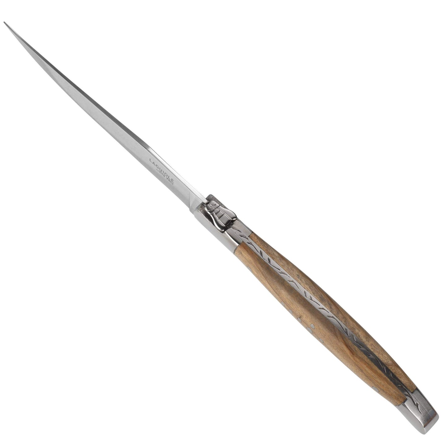Steakkniv - Laguiole Vita Vinci - Prestigio - Olivträ