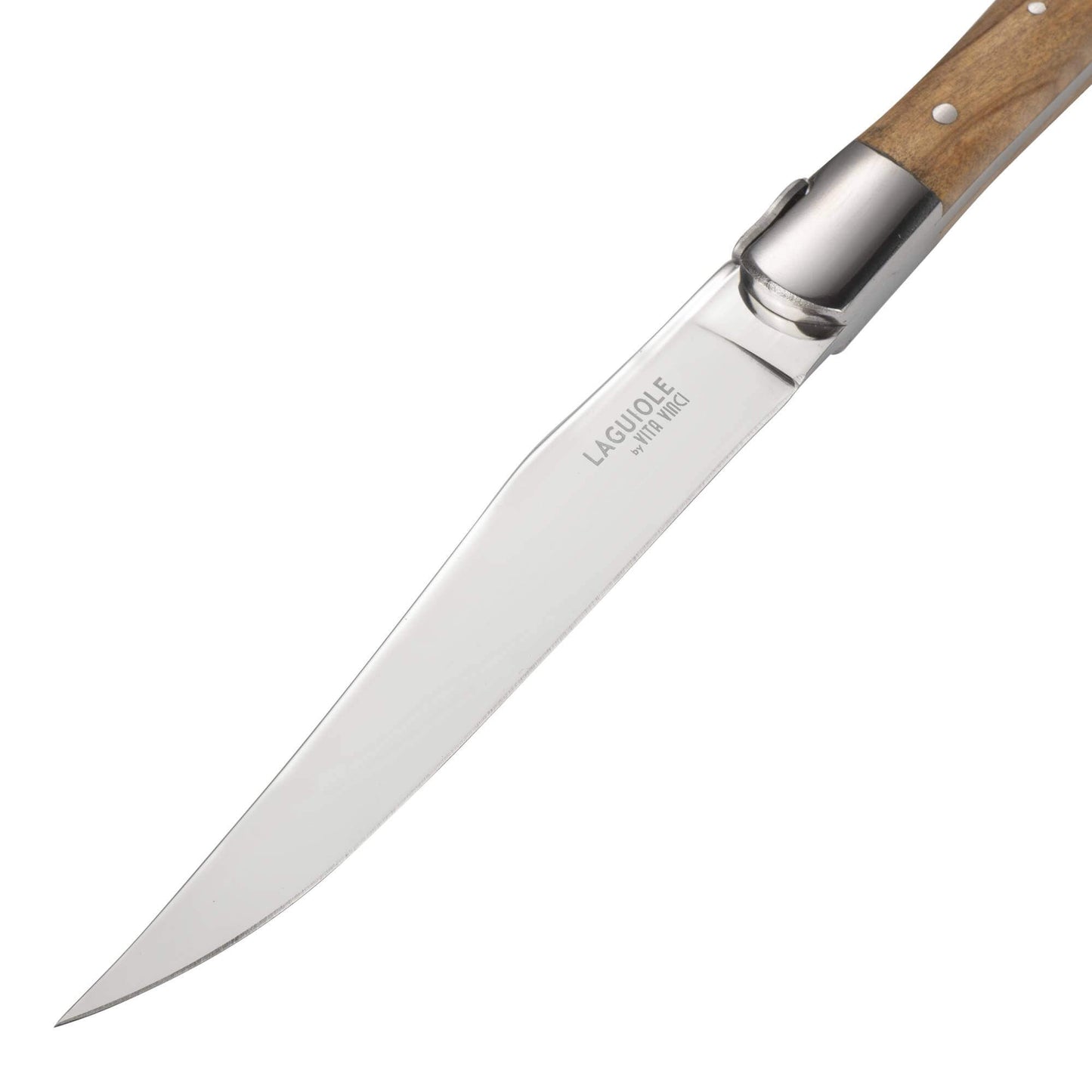 Steakkniv - Laguiole Vita Vinci - Prestigio - Olivträ