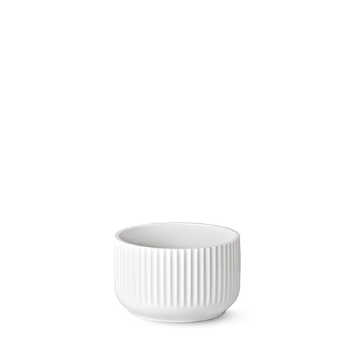 Lyngby skålen 17cm hvid porcelæn