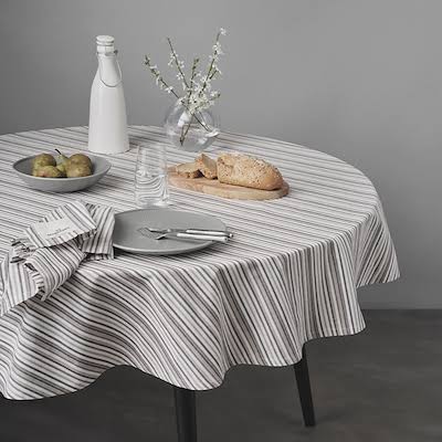 By Mogensen duk Small Stripes Ø160