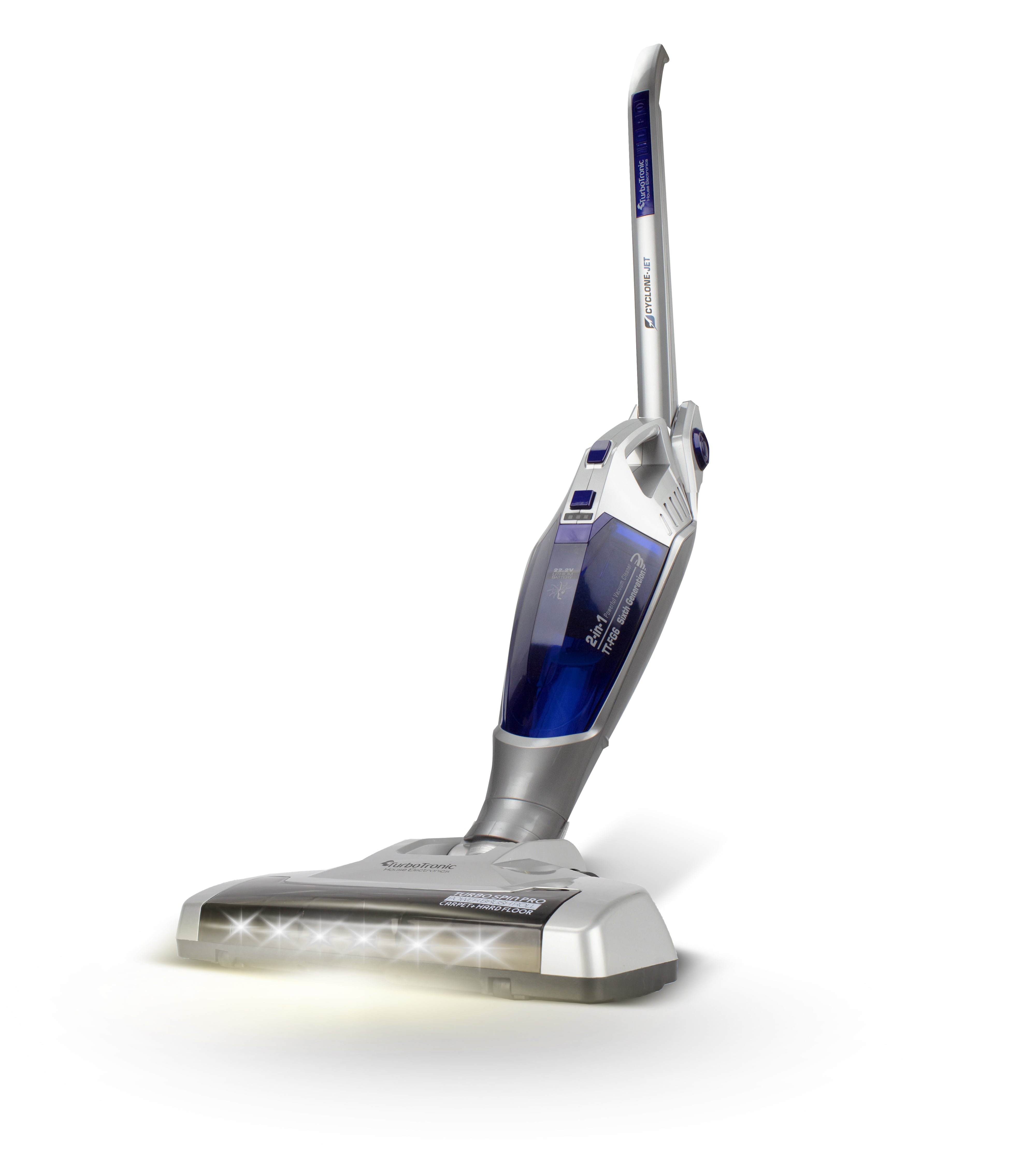 TurboTronic FG6 Slangdammsugare med böjbar arm och handdammsugare - Si ...