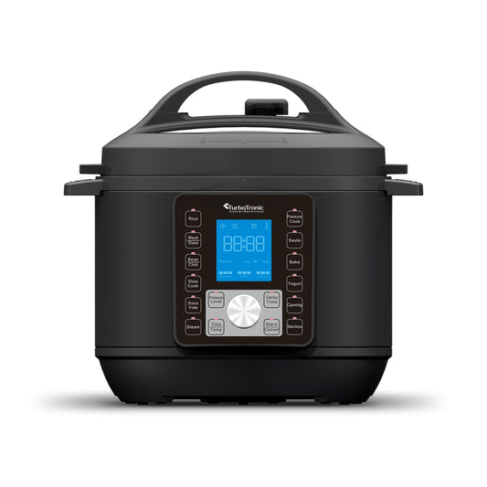 TurboTronic DPC8 Digital ryckkokare - 6 liter - Svart