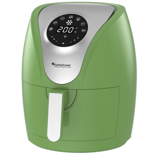 TurboTronic AF9D Digital Airfryer - varm luft fritös - 3.5L - Grön