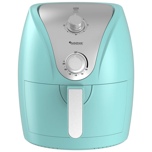 TurboTronic AF9M Airfryer - varm luft fritös - 3.5 Liter - Turkos