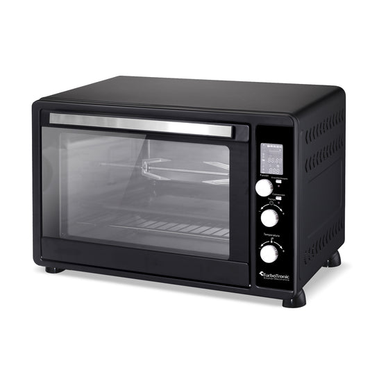 TurboTronic DEV45 Digital Elektrisk ugn - 45 litres - Svart