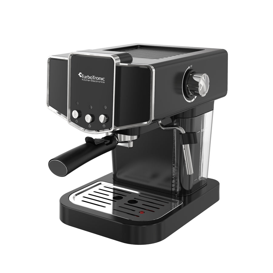 TurboTronic CM23 Kolvmaskin - Espressomaskin - Svart