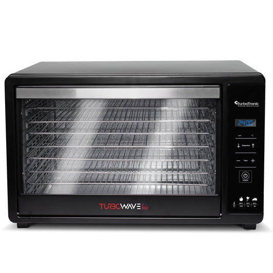 TurboTronic FD30D Digital Mat-tork - 30 Liter - Svart