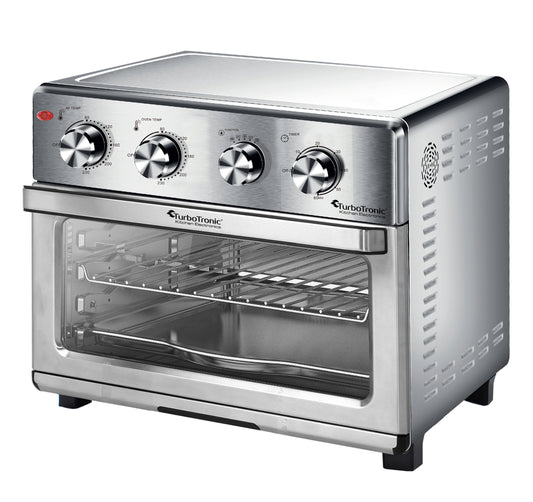 TurboTronic AF32MRD Airfryer XXL og Ugn - varm luft fritös - 32 litres - Silver