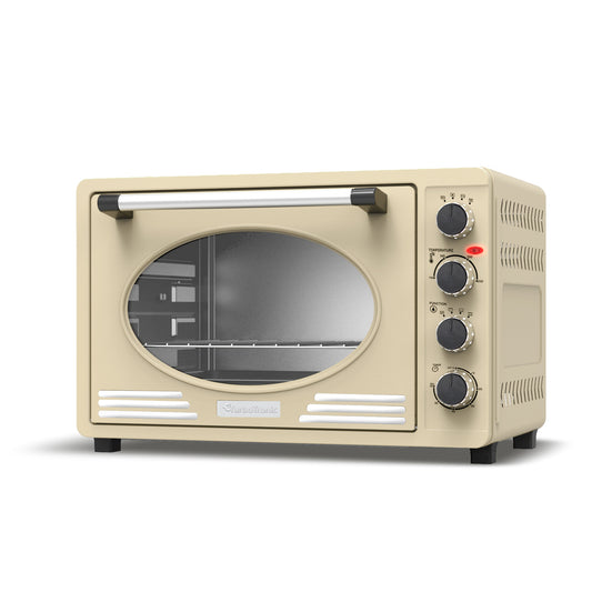 TurboTronic EV45R Retro Elektrisk ugn - 45 litres - Cream